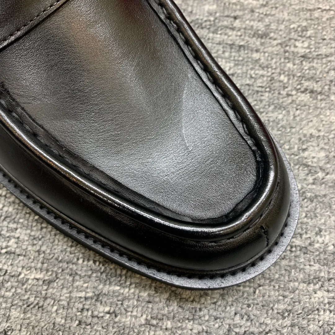 Men's shoes 💰960 🎁🎁🎁😈[Ferragamo] Men's high-top boots, the latest hot style, 1:1 original purchase quality, top quality, imported cowhide for the uppers, imported cowhide for the lining and feet, with original lightweight foam outsole, matching code 39-44, (38, 45 custom-made, non-refundable)